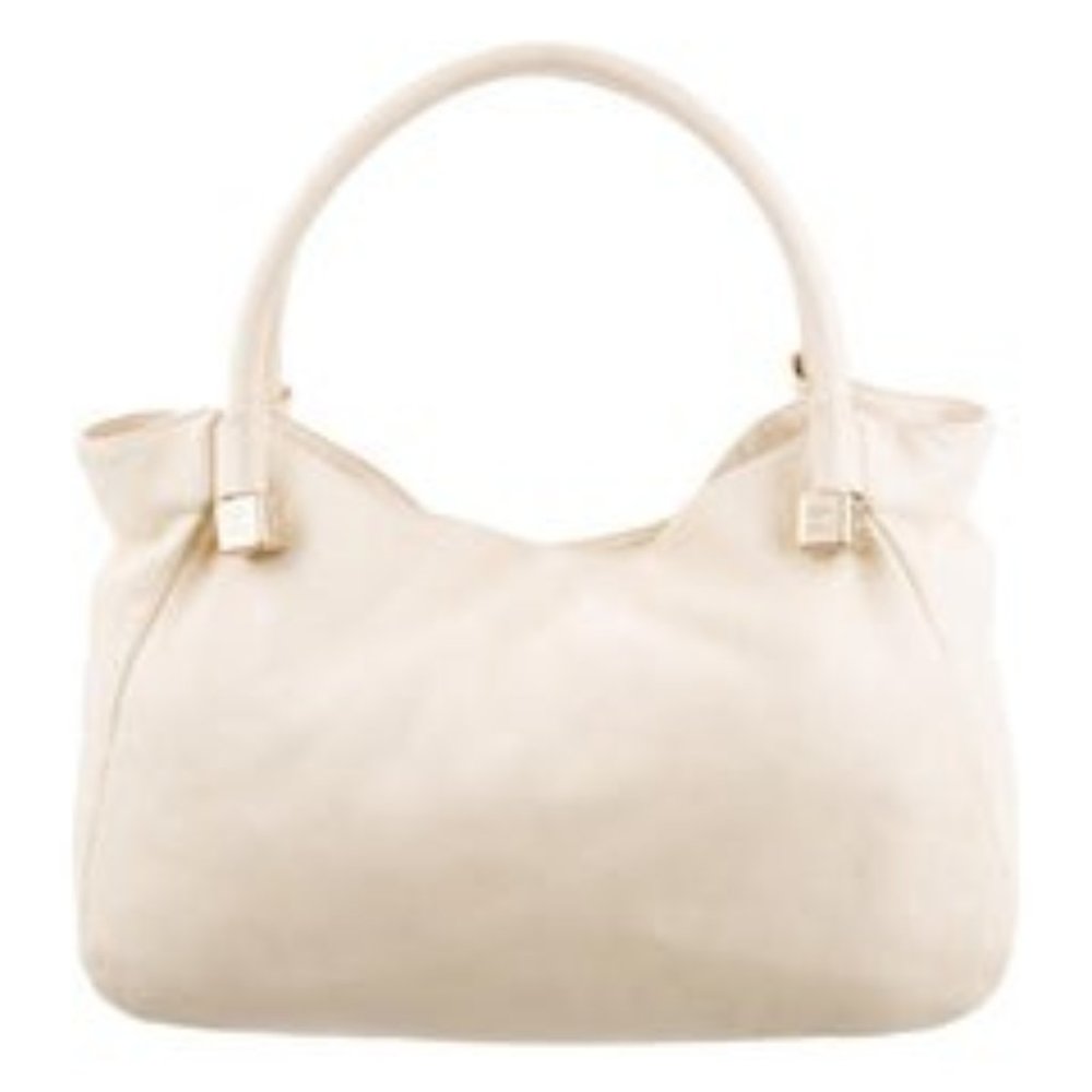 Authentic Chanel CC soft tote in cream